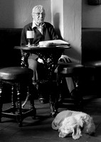Man and His Dog at Pub - Best Image  June 2015