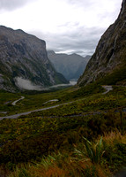 From Homer tunnel down to Milford Sound